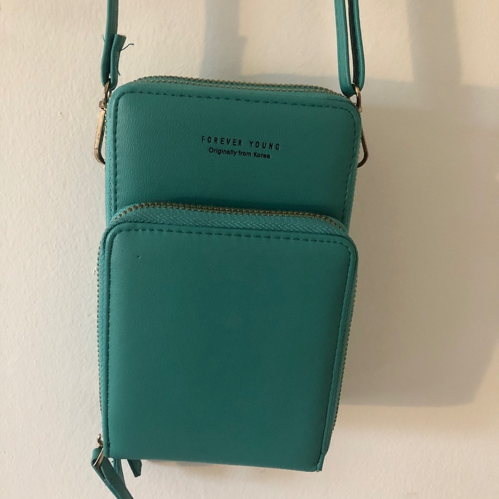 Teal Forever Young Purse